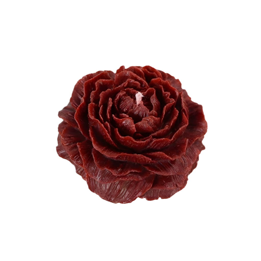 Cire basse température - Pivoine dorée à la main