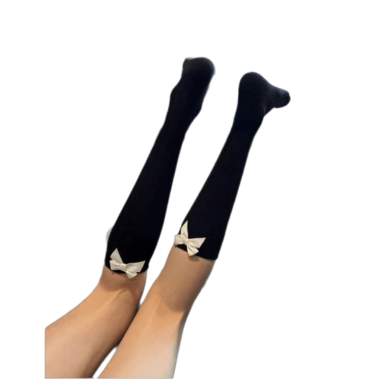 Chaussettes mollet à nœud