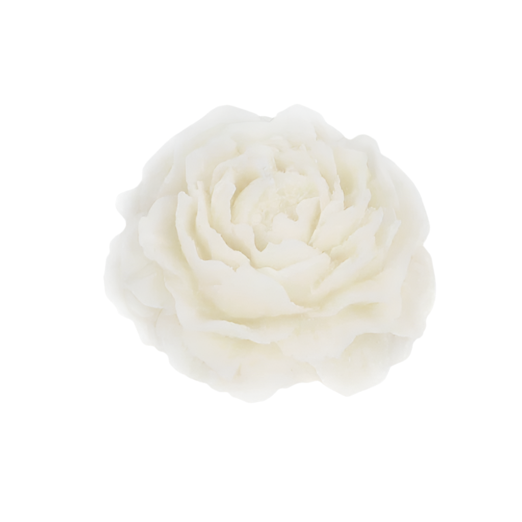 Cire basse température - Pivoine dorée à la main