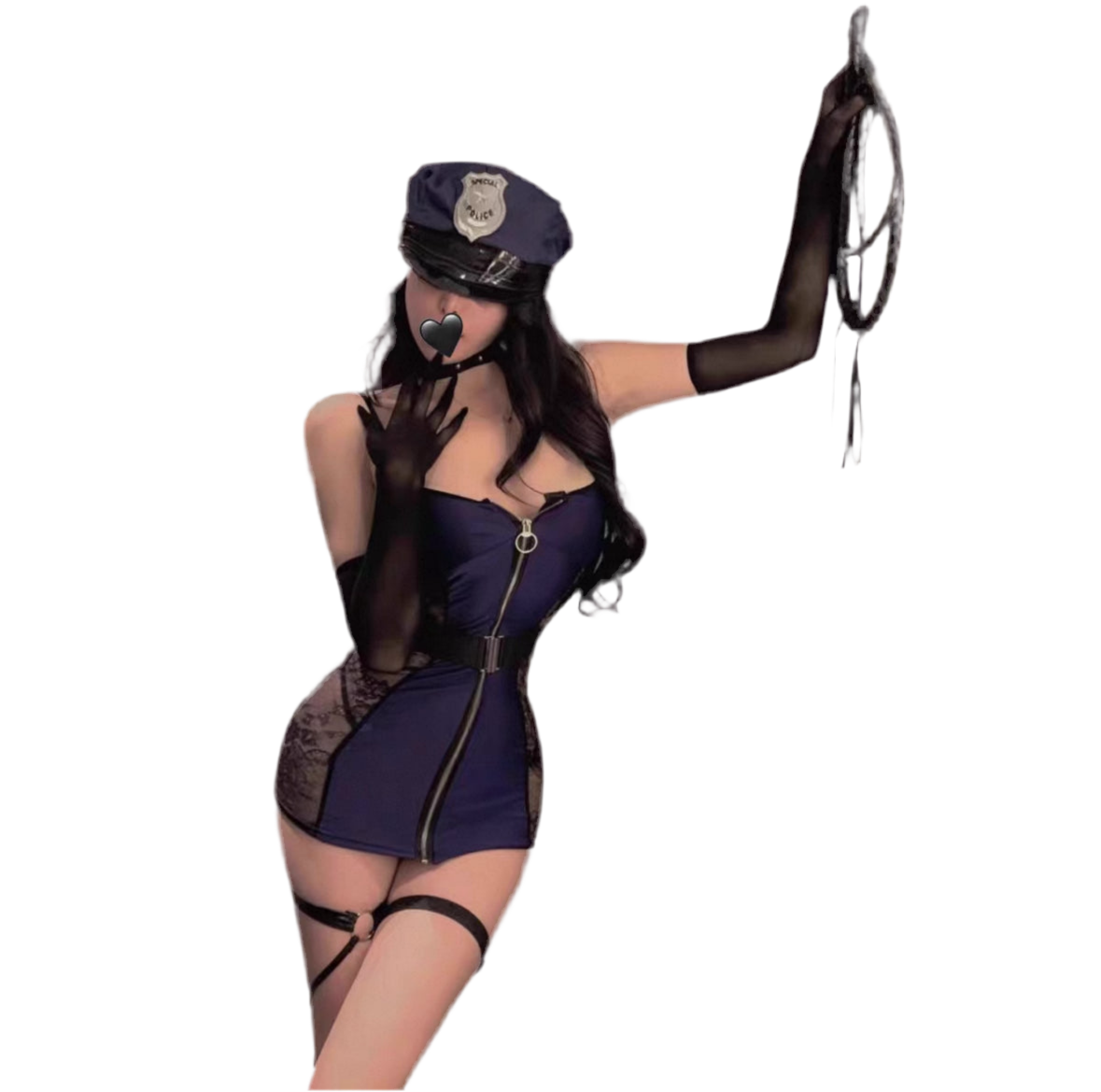 Femme policière sexy